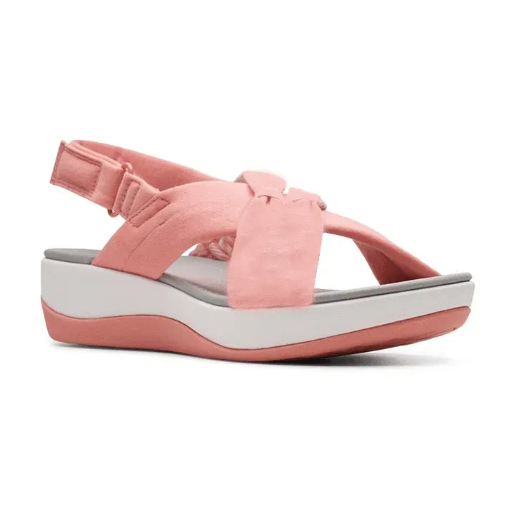 Women’s Knotted Wedge Comfort Sandals