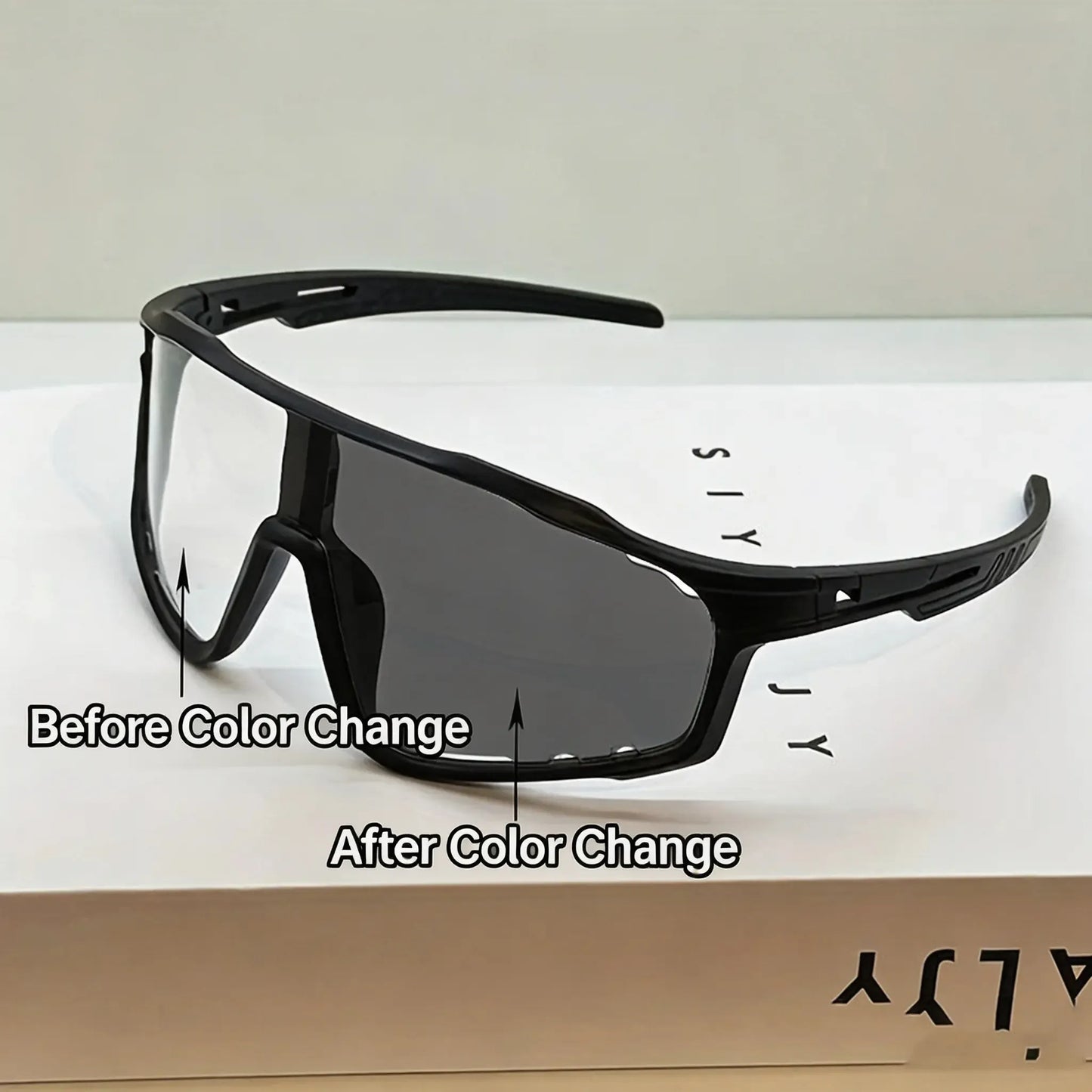 Men’s Photochromic UV400 Safety Glasses