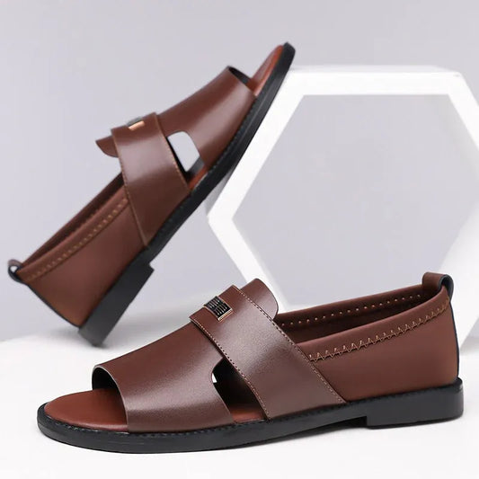 Men’s Open-Toe Slip-On Sandals