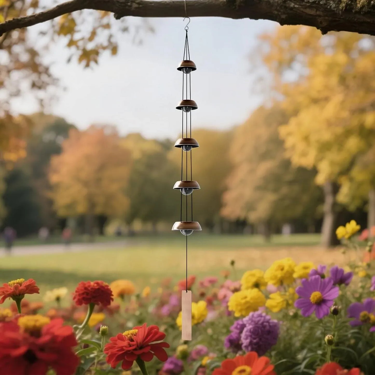 35-Inch Brass Wind Chimes