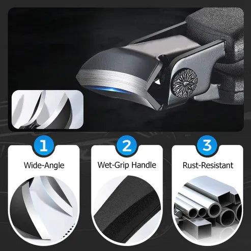 Slanted Edge Precision Nail Clipper Set with Nail File