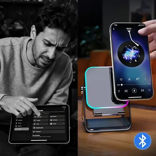 Wireless Audio Speaker Phone Stand