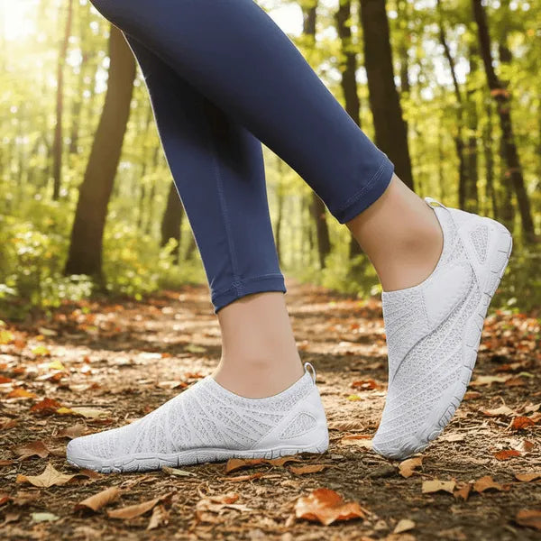Women's Knit Slip-On Walking Sneakers