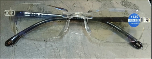 Rimless Blue Light Reading Glasses