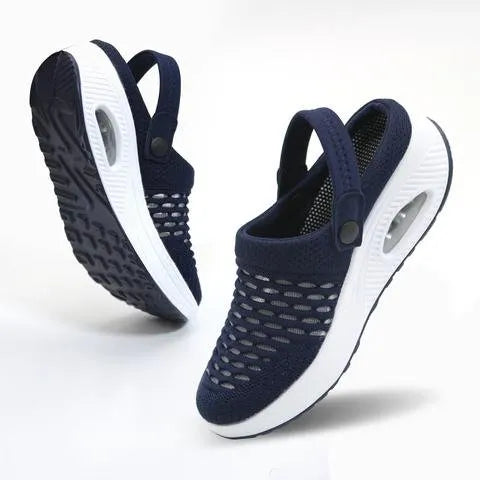 Women’s Breathable Slip-On Air Cushion Walking Shoes