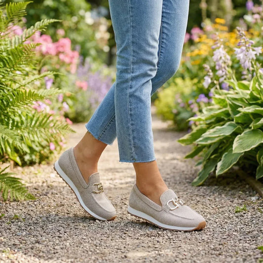 Women’s Buckle Accent Comfort Loafers