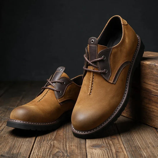 Men’s Classic Lace-Up Derby Shoes
