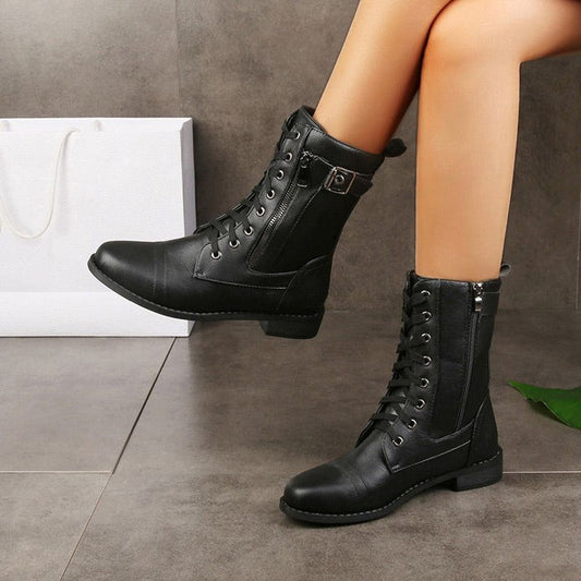 Women's Lace-Up Ankle Boots