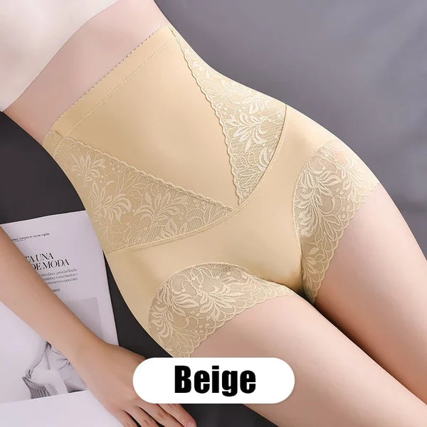 Women’s High-Waist Lace Shaping Briefs