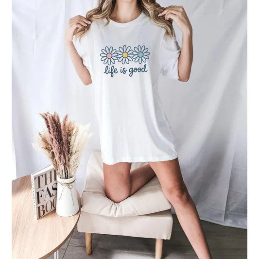 Women's Floral Graphic T-Shirt