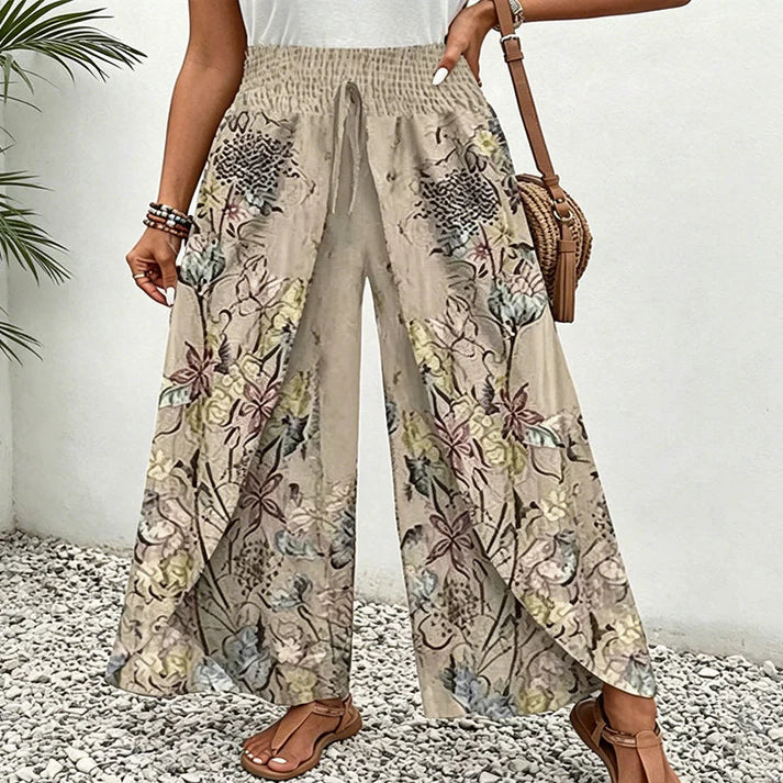 Women's Floral Flow Pants
