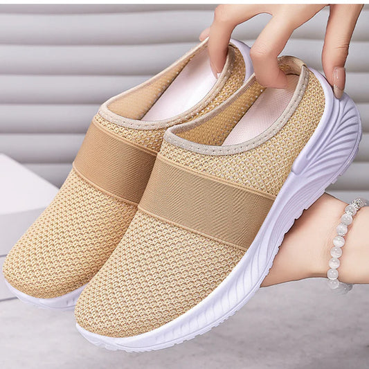 Women's Mesh Slip-On Walking Shoes