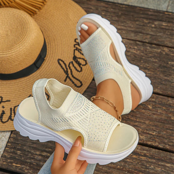 Women's Breeze Knit Platform Sandals