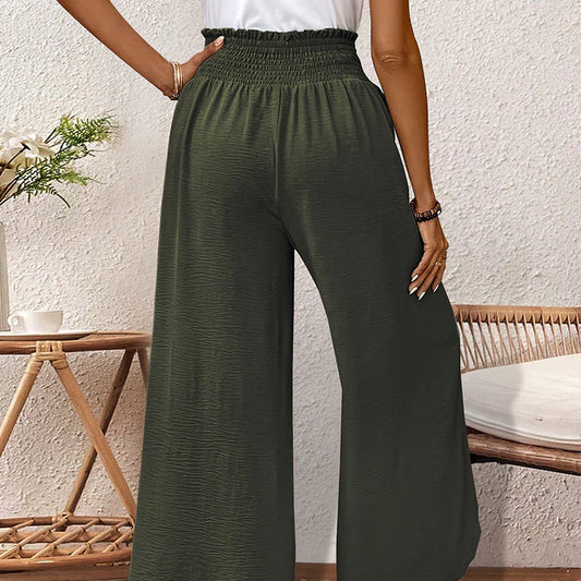 Women's Flowing Wide-Leg Pants
