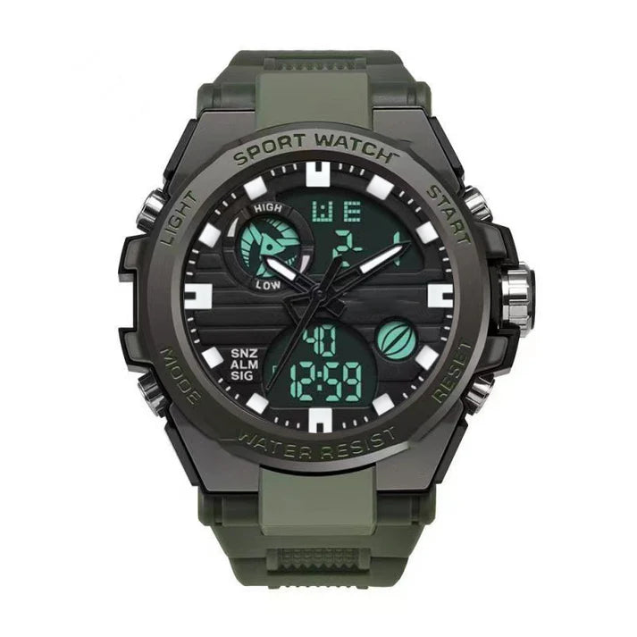 Men's Dual Display Sport Watch