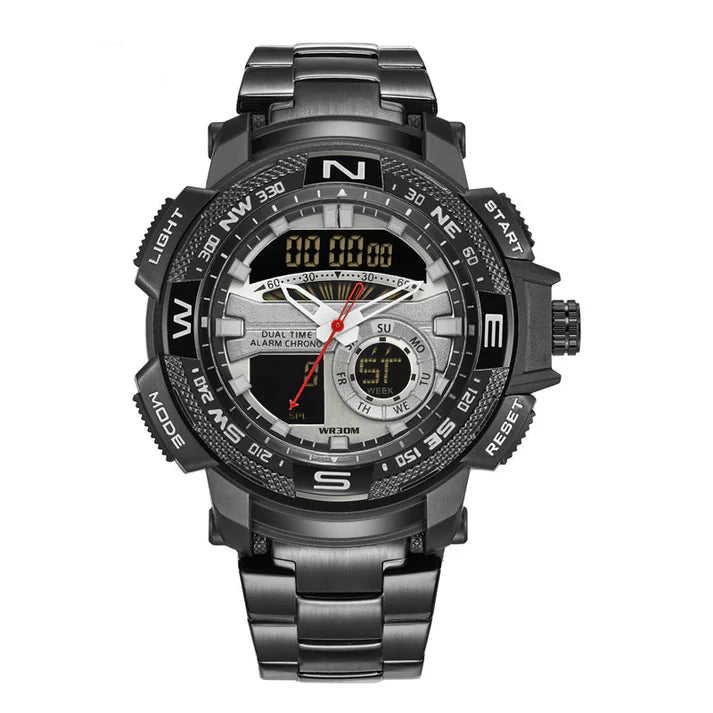 Men's Dual Display Adventure Watch