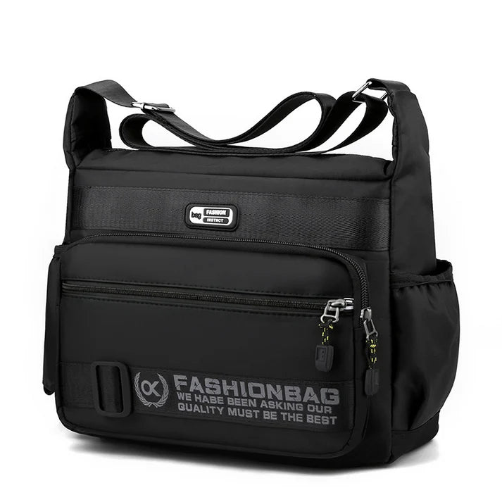 Urban Utility Multi-Compartment Messenger Bag