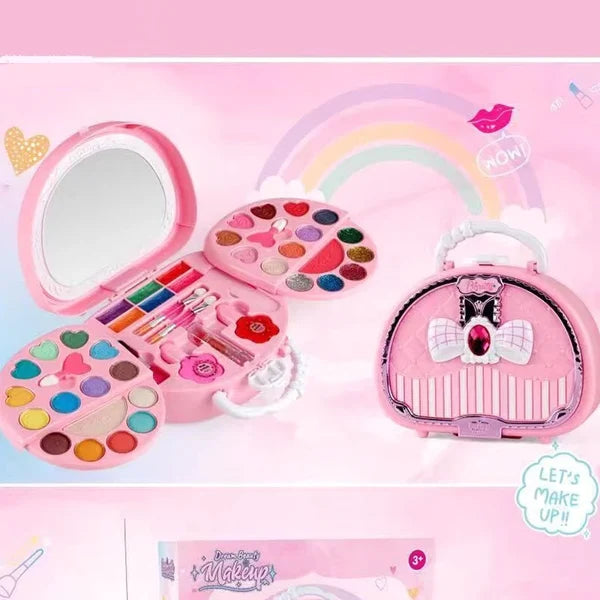 Kids’ Washable Makeup Play Set with Carry Case