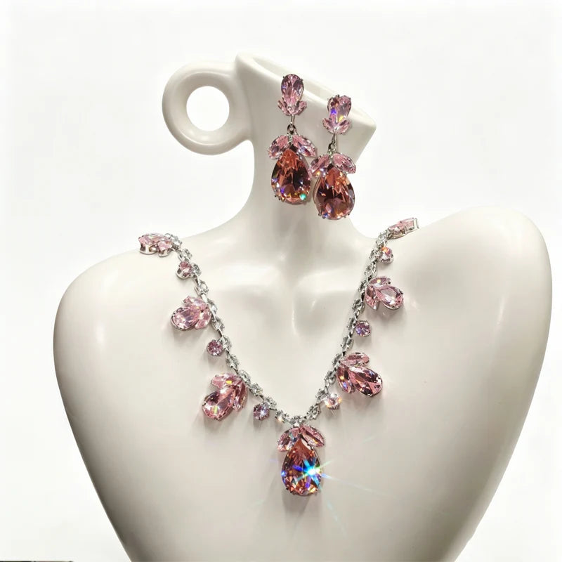 Tulip Necklace and Earrings Set