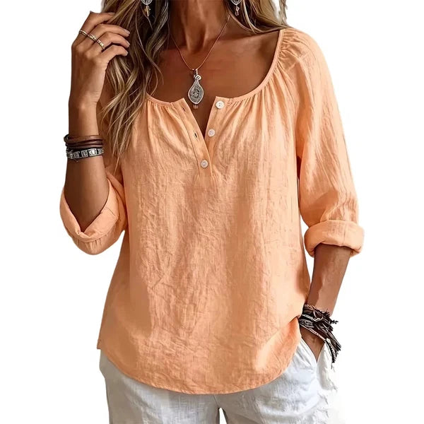 Women’s Casual Button-Front Tunic