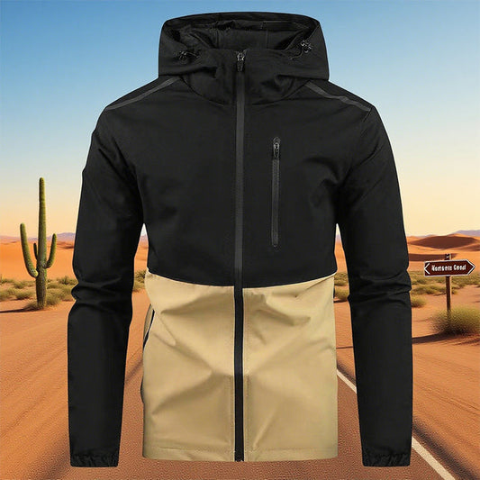 Men's Hooded Zip-Up Jacket