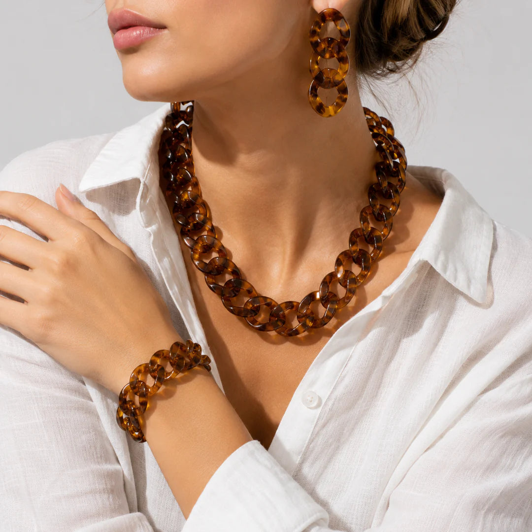 Chunky Chain Jewelry Set