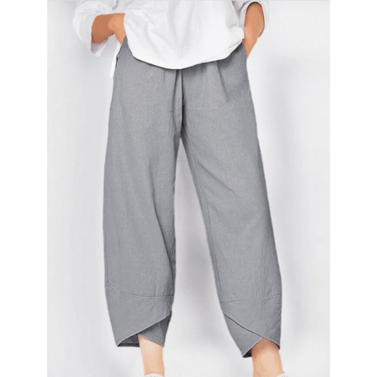 Women’s Asymmetrical Relaxed Fit Casual Pants