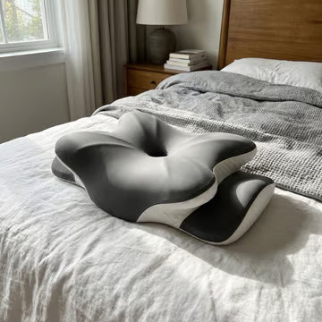 Contoured Dual-Height Memory Foam Pillow