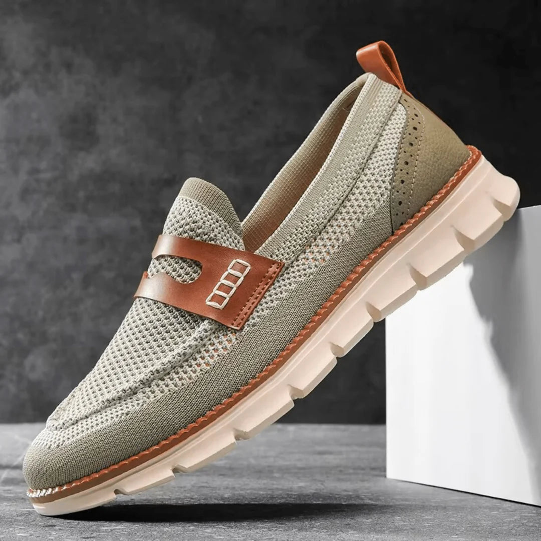 Men's Knit Slip-On Loafers
