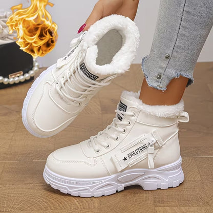 Women's Lace-Up High-Top Shoes
