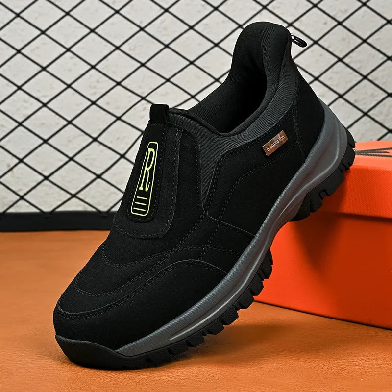 Men's Textured Slip-On Casual Shoes