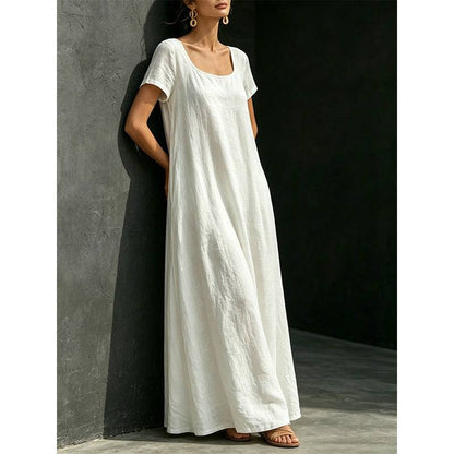 Women's Scoop Neck Maxi Dress