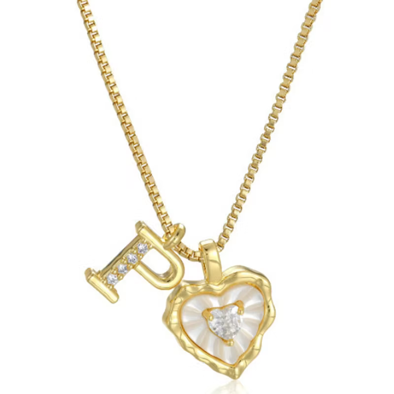 Women’s Heart-Shaped Pendant Necklace