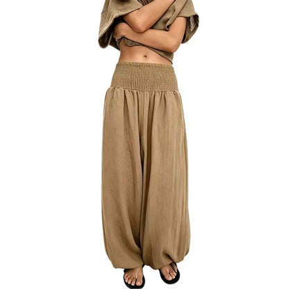 Women’s Gathered Waist Balloon Pants