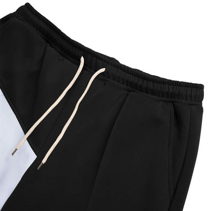 Men's Color-Block Straight-Leg Pants
