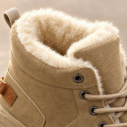 Men's Lace-Up High-Top Boots