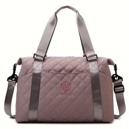 Quilted Travel Duffel Bag
