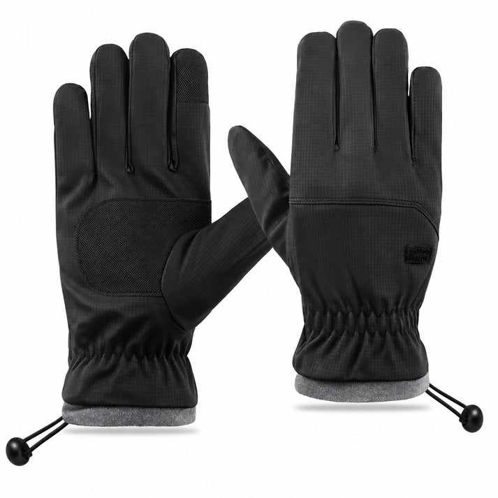 Touchscreen Gloves with Fleece-Lined Cuffs