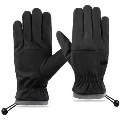 Touchscreen Gloves with Fleece-Lined Cuffs