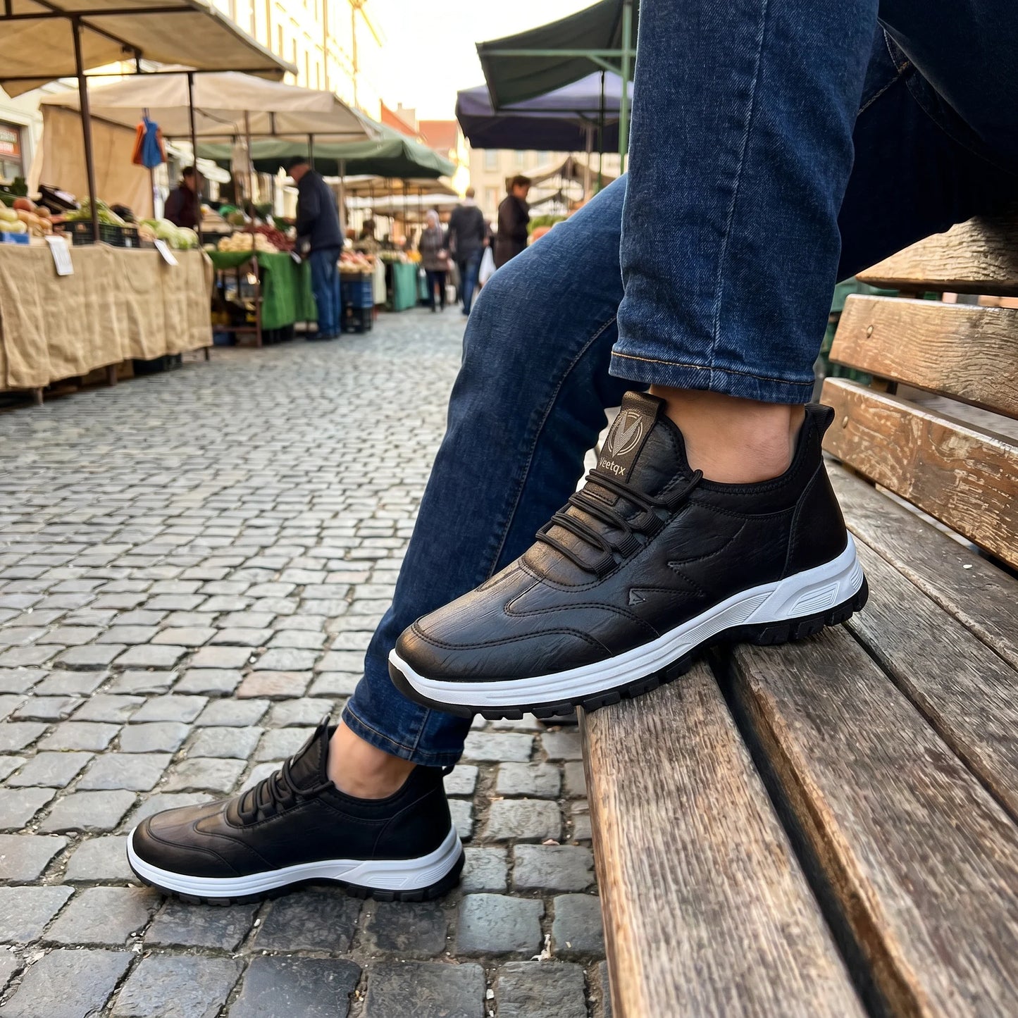 Men's Lace-Up Sneakers