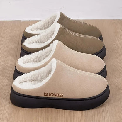 Women’s Plush-Lined Winter Slides