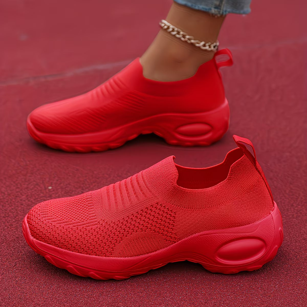 Women's Knit Slip-On Sneakers