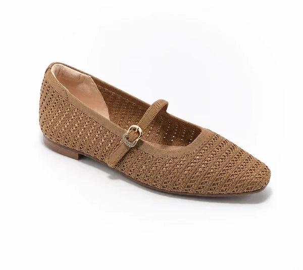 Women’s Knitted Strap Flat Shoes