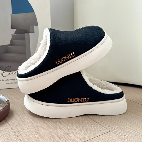Women’s Plush-Lined Winter Slides