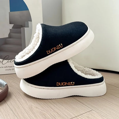 Women’s Plush-Lined Winter Slides