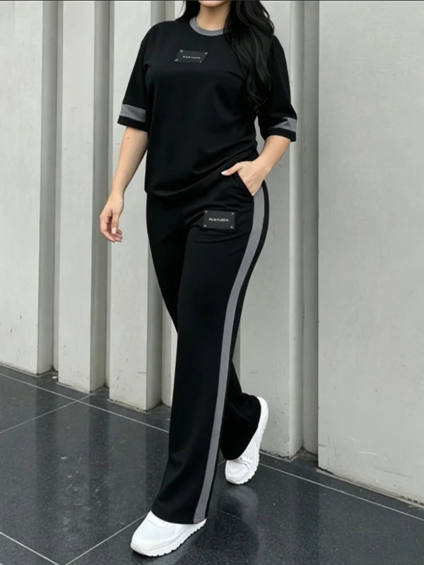 Women's T-Shirt and Pants Set