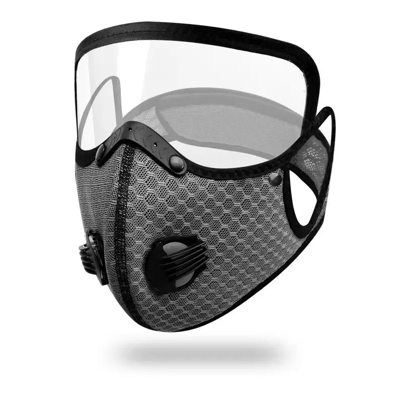 Unisex Reusable Dual-Valve Filter Face Mask