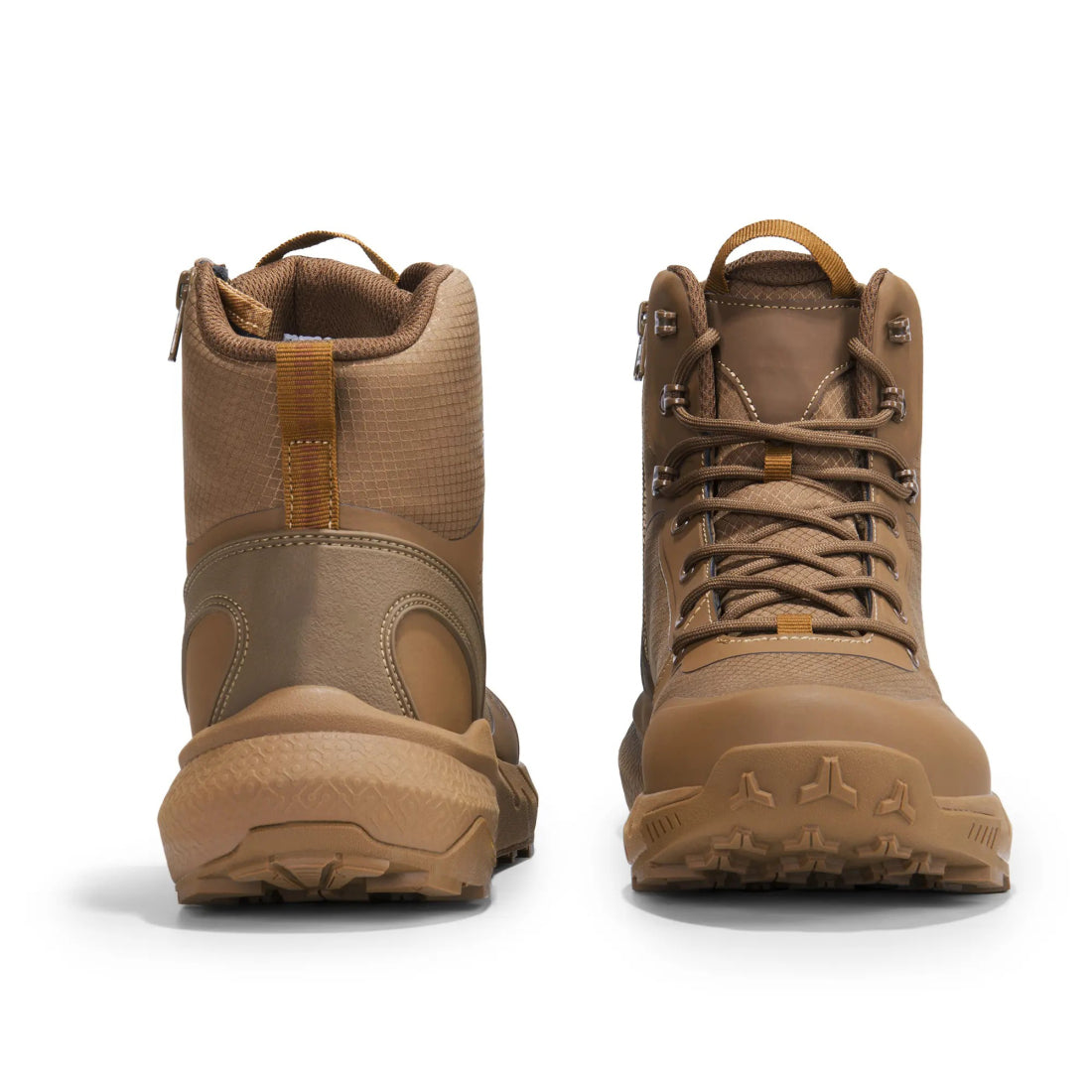 Men's Round-Toe Lace-Up Boots