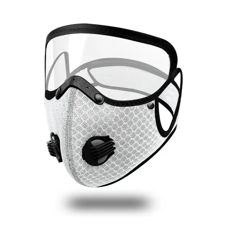 Unisex Reusable Dual-Valve Filter Face Mask