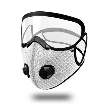 Unisex Reusable Dual-Valve Filter Face Mask